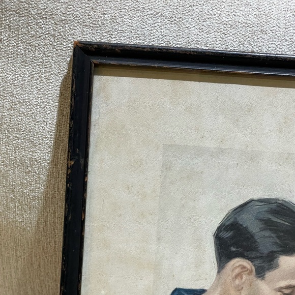 Vintage Harrison Fisher My Hero Framed Print - Picture 3 of 9